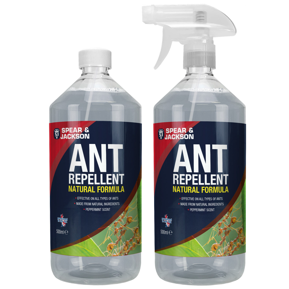Spear & Jackson Spear And Jackson Ant Repellent 2 X 500Ml, Trigger Spray