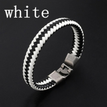 Classic Bracelet Unisex Jewelry Colorful Leather Woven Bracelet