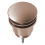 SPARES2GO Clicker Basin Waste Plug 1 1/4" 60mm Click Clack Bathroom Sink Pop Up Push Dome (Brushed Copper) 8