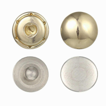 Pressions Button Clips for Interchangeable Leather Band Stainless Steel Bracelet