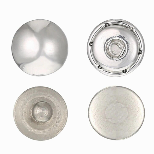 Pressions Button Clips for Interchangeable Leather Band Stainless Steel Bracelet 2