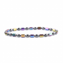 Healthy Care Weight Loss Anklet Magnet Bracelets Foot Hematite Elastic Bracelet 24-25Cm Pain Relief Women Man Jewelry