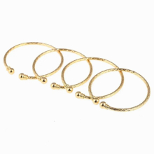 4pcs African Bangle Jewelry For Boys Girls Ethiopian Kids Bangles Jewelry