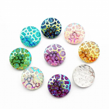 Arrival 10pcs/Lot Crystal MulticOloured Snap Buttons Charms 18mm Glass Fit DIY Bracelets&Bangle Jewelry