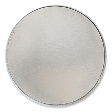 Boardwalk BWKROUND9COMBO 9 Dia. x 1.66 in. 48 oz Round Aluminum to-Go Foil Containers with Lid, Silver - Pack of 200