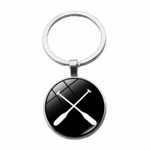 2020newest Casual Jewelry Swimming Key Chain Charm Minimalist Swimming Men Art Silhouette Keychain Sport Team Gift