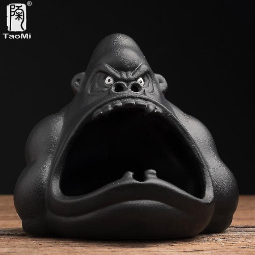 Ashtray Gorilla  Fly Ash Ceramic Home   Trendy Car Ashtray 2
