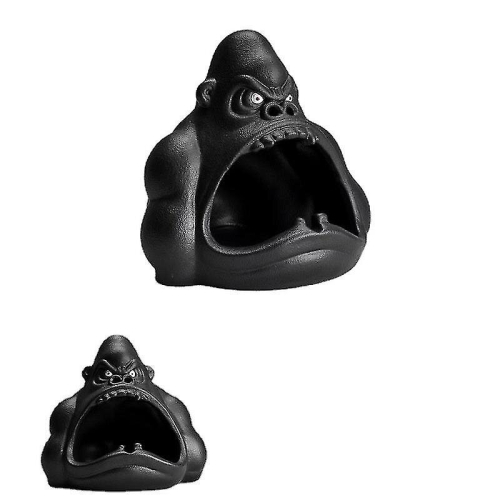 Ashtray Gorilla  Fly Ash Ceramic Home   Trendy Car Ashtray 1
