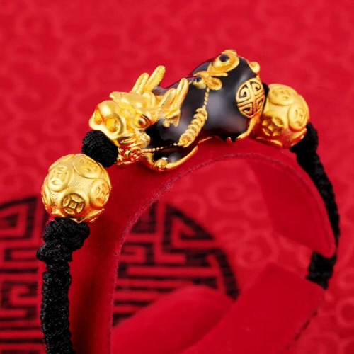 Keep Pixiu Charms Change Bracelets Handmake Adjustable Rope 2
