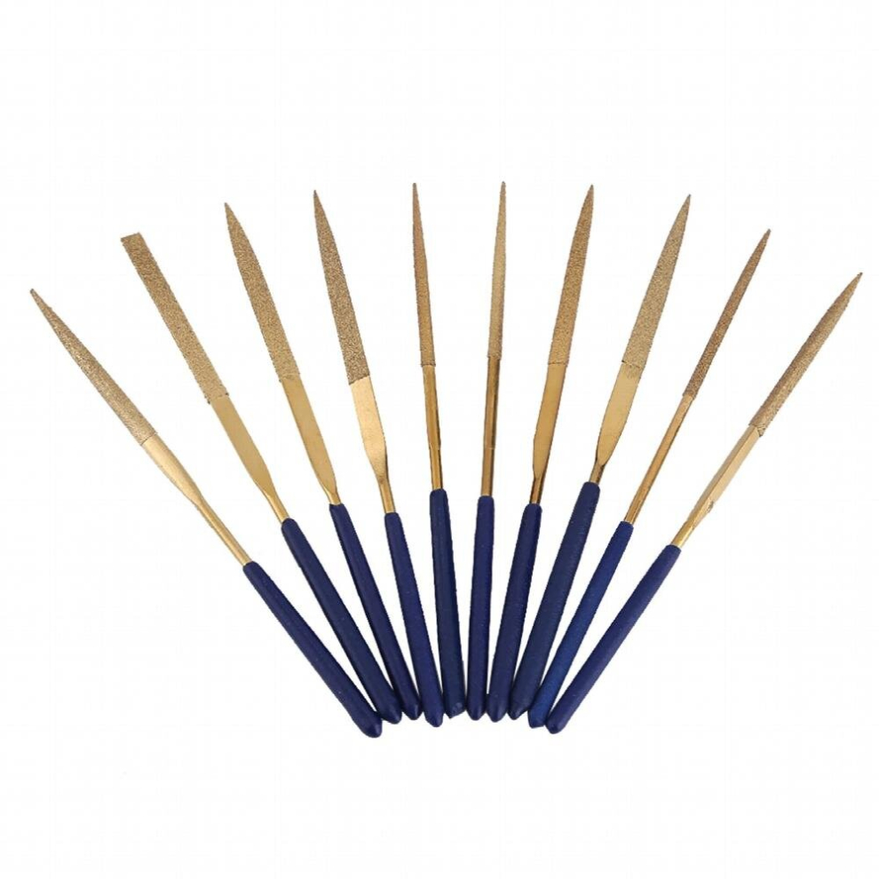 Titanium Alloy Coated Grinding Needle Files Set Repair Tools V 885670337621