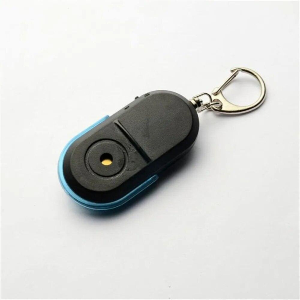 Wireless Whistle Key Finder Keychain Women Men Anti-Lost Device Car Keyrings Electronic Anti-Theft Ellipse Plastic Key Multicoloured 885670460114