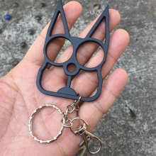 Function Cat Face Keychain Animal Opener Screwdriver Keyring Bag Purse Car Key Chains for Women Pendant