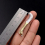 MINI Brass Folding Pocket Keychain Portable Folder Outdoor CampingTactical Rescue Tools Folding 6