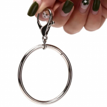 1pcs Punk Street Big Ring Key Chain Rock Trousers Hipster Key Chains Pant Keychain HipHop Accessories