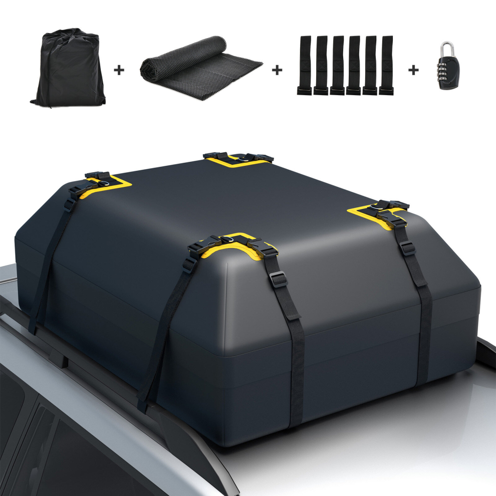 420L Car Roof Top Rack  Waterproof Luggage Carrier Bag Storage Travel