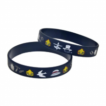 50 PCS Anime Sport Wristband Male Rubber Silicone Bracelet Cartoon Figure Cosplay Jewelry