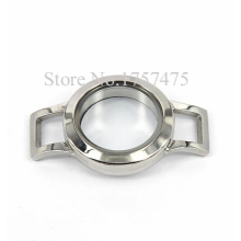 Hot Selling Stainless Steel 25mm Twist Plain Locket for Leather Locket Bracelet as for 5pcs/lot