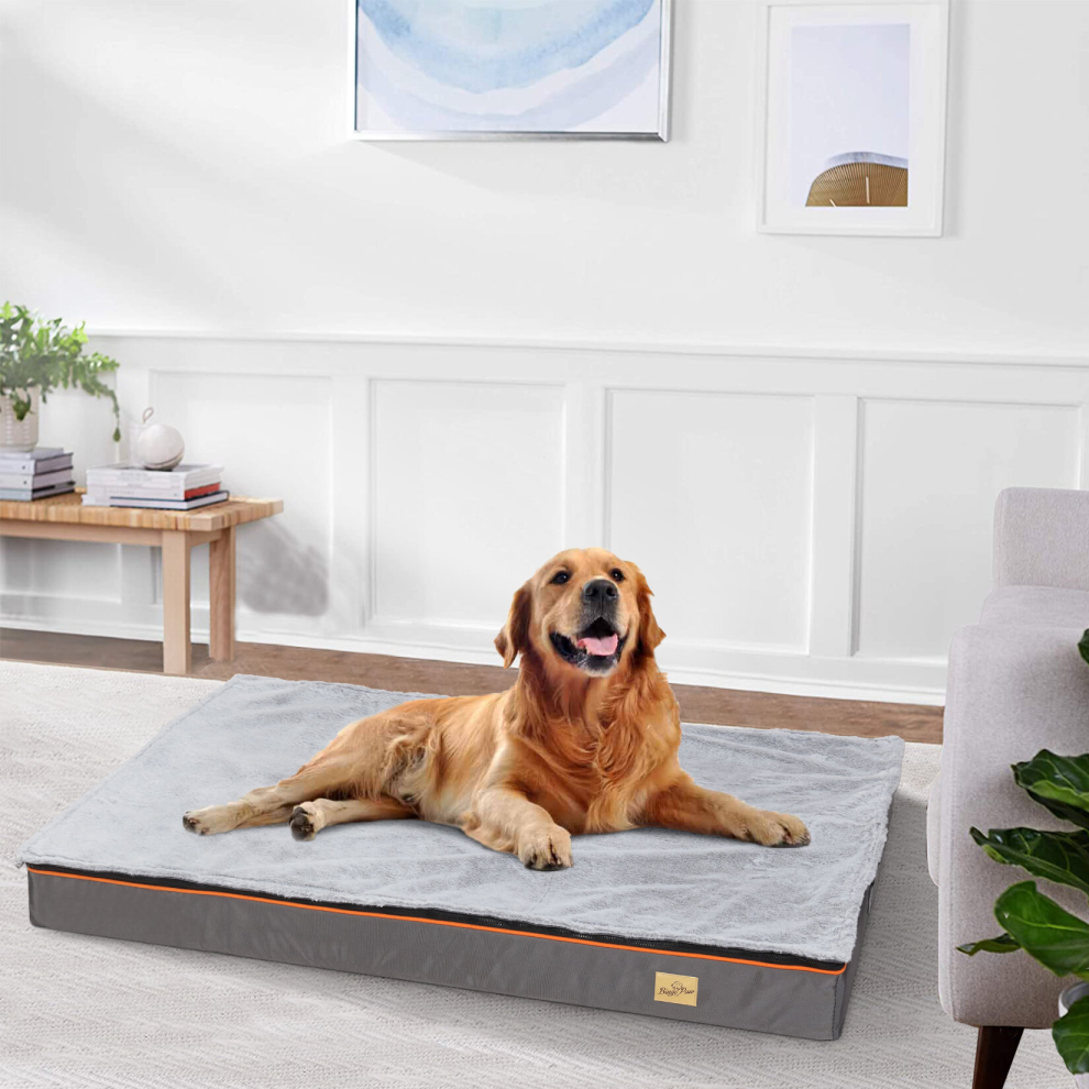 Bingopaw (Xxl(120X90x10cm)) Orthopedic Dog Beds Large Mattress Washable Cover