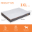 (3XL(135x100x12cm)) Orthopedic Dog Beds Large Mattress Washable Cover 2