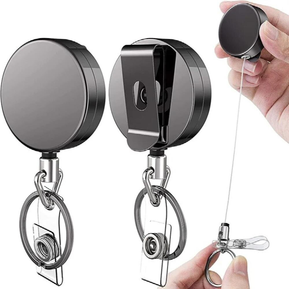 Wire Rope Camping Telescopic Burglar Chain Key Holder Tactical Keychain Outdoor Key Ring Retractable Key Chain 7385 885670541370