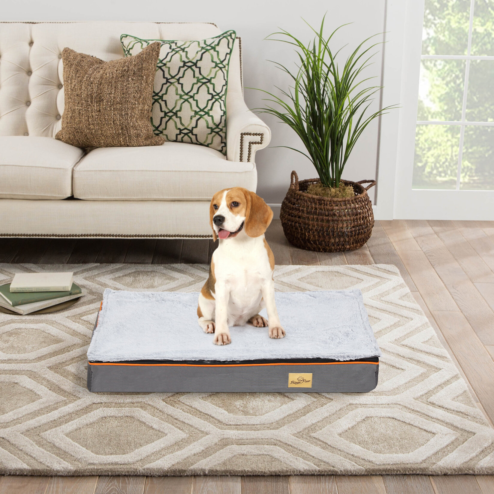 Bingopaw (M(80X50x8cm)) Orthopedic Dog Beds Large Mattress Washable Cover