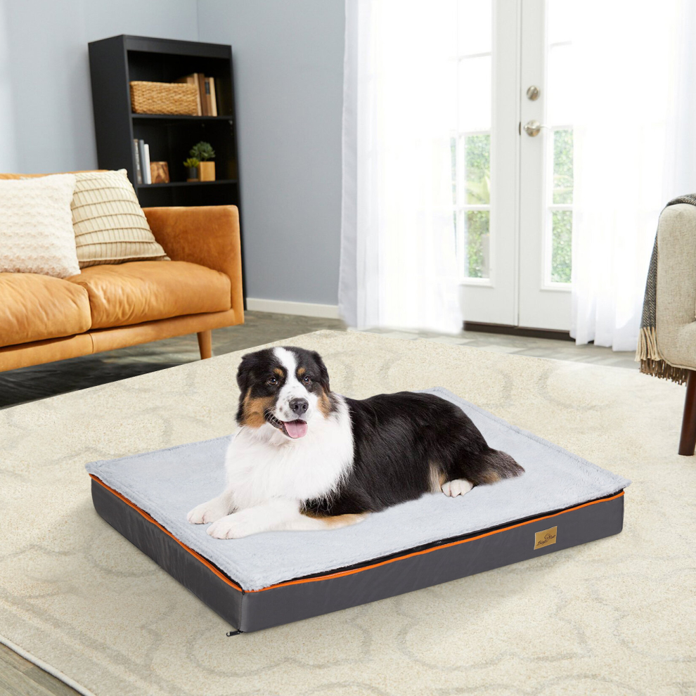 Bingopaw (Xl(110X85x10cm)) Orthopedic Dog Beds Large Mattress Washable Cover
