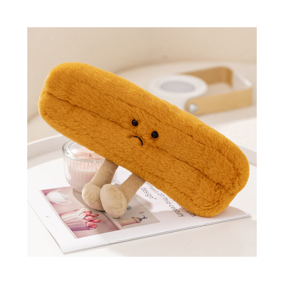 (Deep-fried dough sticks) Toast Bread Plush Pillow Toy Simulated deep-fried dough sticks cookie pretzel croissant plush toy