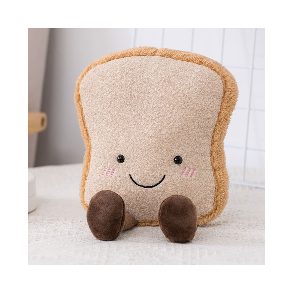 (Toast bread) Toast Bread Plush Pillow Toy Simulated deep-fried dough sticks cookie pretzel croissant plush toy