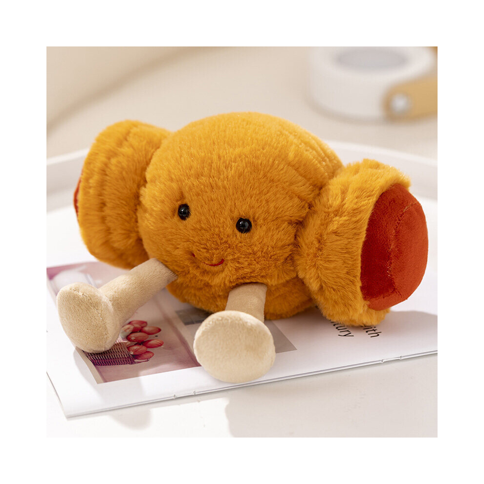 (Sausage bun) Toast Bread Plush Pillow Toy Simulated deep-fried dough sticks cookie pretzel croissant plush toy