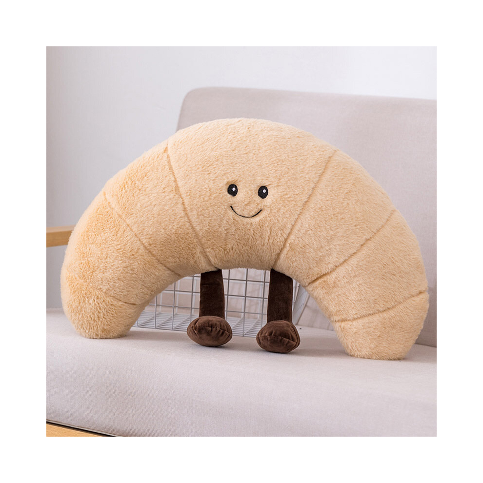 (Croissant) Toast Bread Plush Pillow Toy Simulated deep-fried dough sticks cookie pretzel croissant plush toy