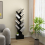 Casart Tree-Shaped 10-Tier Bookshelf 150cm Free-Standing Display Rack with Removable Fabric Drawer 5