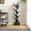 Casart Tree-Shaped 10-Tier Bookshelf 150cm Free-Standing Display Rack with Removable Fabric Drawer 1