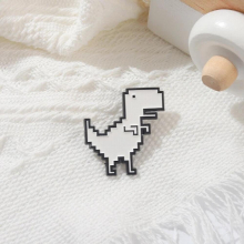 Tyrannosaurus Rex Enamel Pins Dinosaur Brooches For Bag Clothes Lapel Pin For Backpacks Comic Bulk