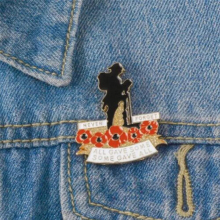 Remembrance Military Veteran Soldier Veteran Red Poppy Lapel pins The Royal British Legions Poppy Badges Brooch