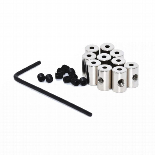 10Pcs Brooch Pin Safe Keepers Pin Locks Pin Backs Clasp Locking Pin Keeper Backs Locking Pin Backs With Wrench Tools