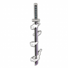 Anime Demon Slayer Pin Creative Blade Swords Brooches Backpack Shirt Hard Lapel Jewelry Accessories