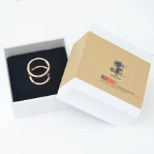 newest and zinc alloy single ring silk scarf buckle round smooth without hook wire