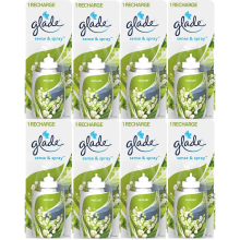 8 x Glade Sense and Spray Refill 18ml - Muguet (Lily of the Valley)