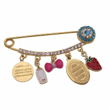 islam muslim Al Qalam Quran Vanyakad brooch baby pin