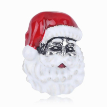 3pcs/Lot Christmas Santa Claus Crystal cartoon Brooches Pins Favorite Gift For Year Christmas