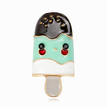 3pcs/Lot popsicle Brooch Crystal cartoon Brooches Pins Favorite Gift For Year Christmas