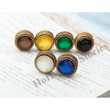 Magnet Brooches Of Hijab Opal Clips Retron Scarf Pins Accessories Xt55 12pcs