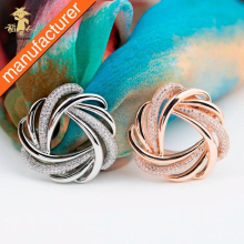 Jackstraw scarf clip buckle Jewelry Accessories Silk Shawl Buckle Ring Clip Tricyclic Scarves Buckle Women