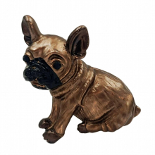 Antique Enamel French Bulldog Lapel Pin Brooch Pet Clip Jewelry for Holiday Special Occasions Birthday Gift Kids Party