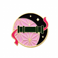 Japanese Anime Demon Slayer Brooches Accessories Tomioka Giyuu Kochou Shinobu Agatsuma Zenitsu Alloy Pin
