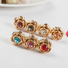 XT102 headwear scarf magnet brooch hijab clips 12pcs/lot