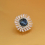 Scarf buckle Austrian crystal high-end scarf accessory multi-functional brooch 1