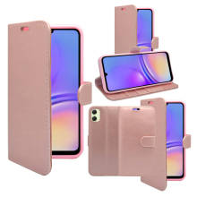 (Rose Gold) For Samsung Galaxy A05 Case Wallet Flip PU Leather Kickstand Card Holder Phone Cover