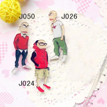 Harajuku acrylic brooch children accessories wholesale/broches/pins/badge/bijoux/brosche/broach pin