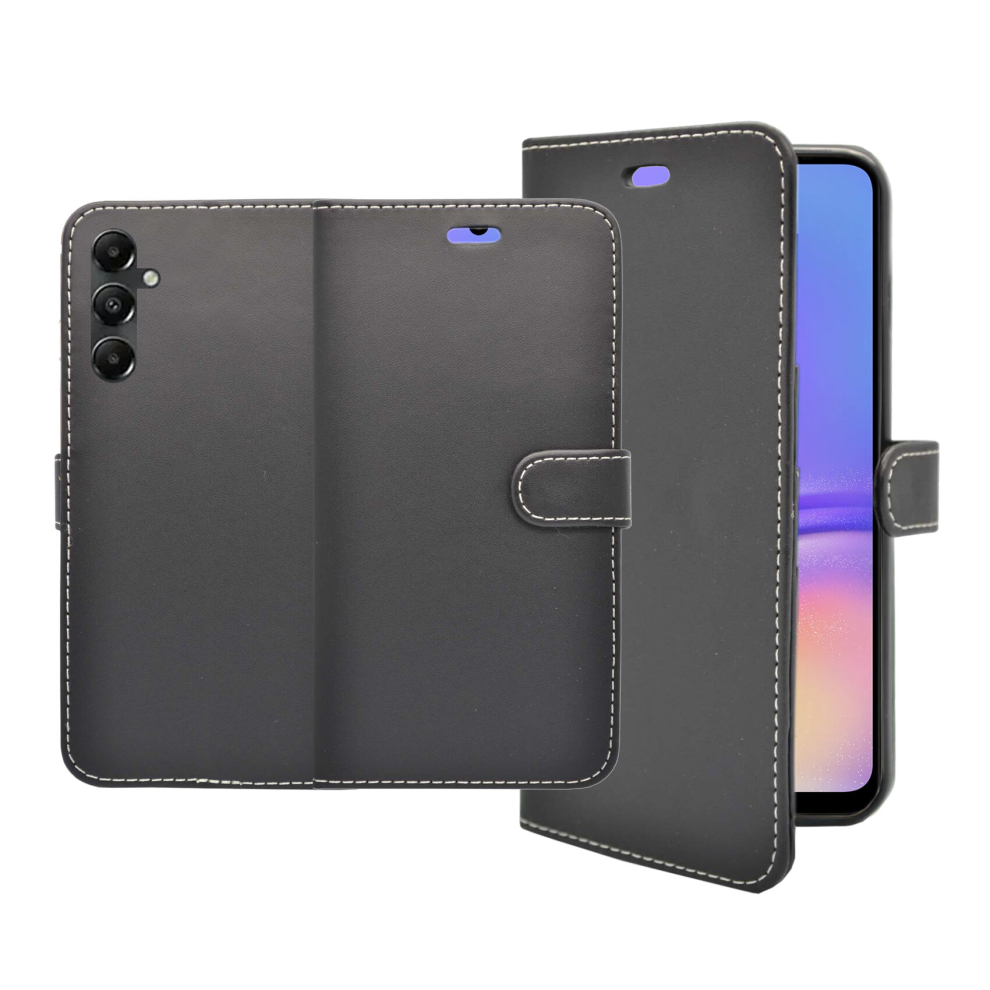 black--for-samsung-galaxy-a05s-case-wallet-flip-pu-leather-kickstand-card-holder-phone-cover